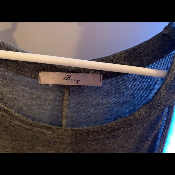 Grey halter blouse - Picture 3 of 4